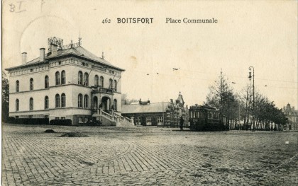 Boistfort - Place communale - Tramway