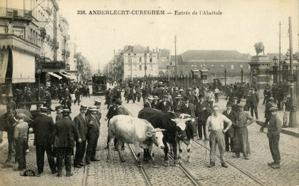 Anderlecht-Cureghem - Entrée de l'abattoir