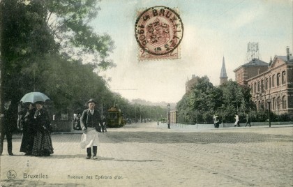 Ixelles - Avenue des Eperons d'Or