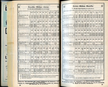 Ligne 25_1 (Horaire 1937)