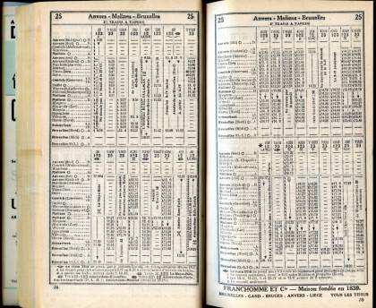 Ligne 25_5 (Horaire 1937)