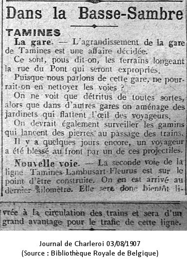 Journal de Charleroi - 03/08/1907