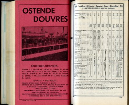 Ligne 50 _ 1 (Horaire 1937)