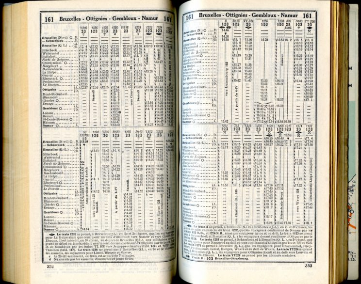 Ligne 161 _ 2 (Horaire 1937)