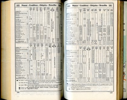 Ligne 161 _ 4 (Horaire 1937)