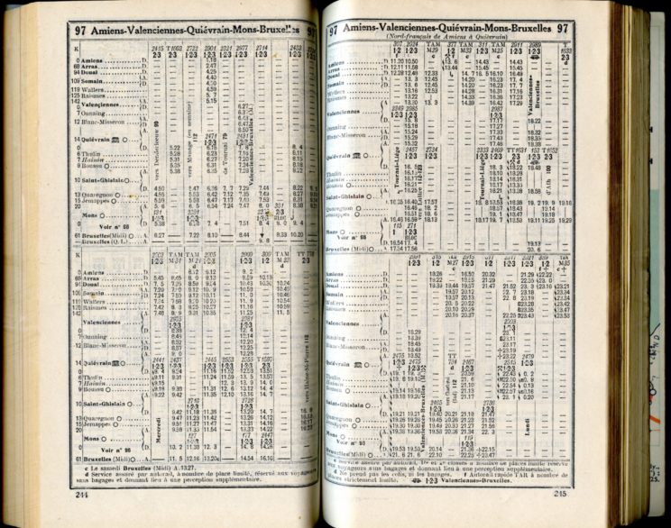 Ligne 97 _1 (Horaire 1937)