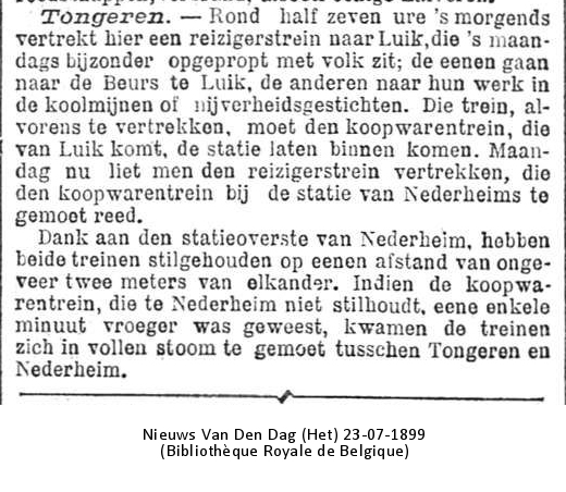 Nieuws van Den Haag 23/07/1899 (Bibliothèque Royale de Belgique)