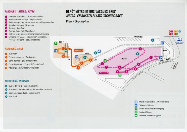 STIB : Portes ouvertes dépôt Jacques Brel