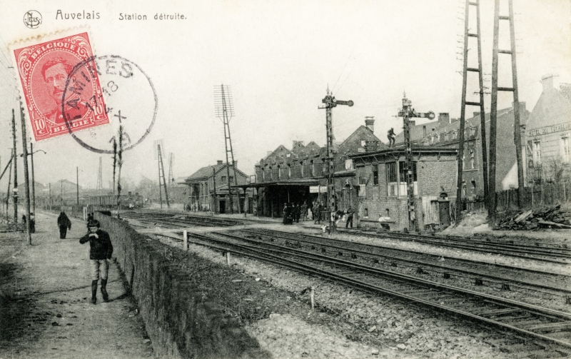 Gare d'Auvelais