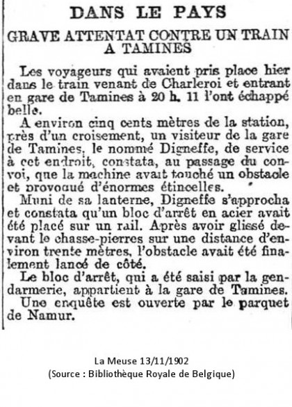 La Meuse 13/11/1902