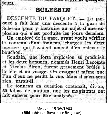 La Meuse 15/09/1903